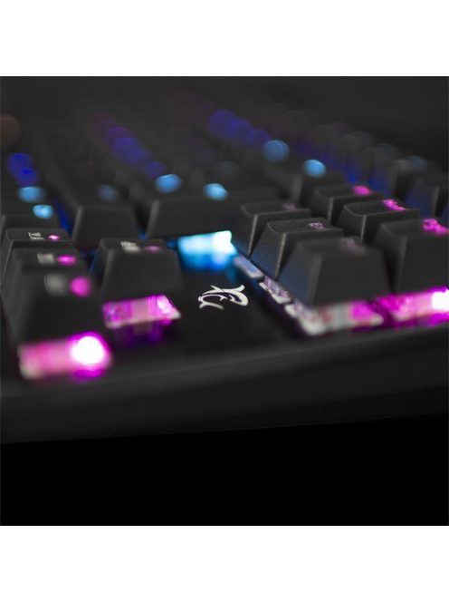 WHITE SHARK SPARTAN mechanikus (blue swtich) fém gamer billentyűzet (angol)