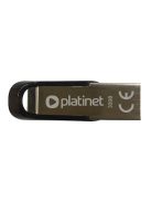 PLATINET Pendrive, 32GB, S-Depo, USB 2.0, vízálló, ezüst