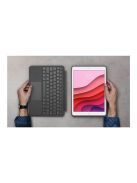 LOGITECH Billentyűzet - Combo Touch Ipad (7, 8 gen.) Grafitszürke, UK