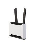 MIKROTIK Vezeték Nélküli Router + 5G Modem, DualBand, Chateau 5G LTE modem, 5x1000Mbps, 1xmicroSIM