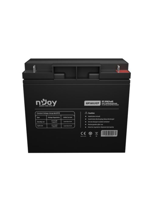 APC (NJOY) GP1812CF Akkumulátor 12V, 57.5W, gondozásmentes T3