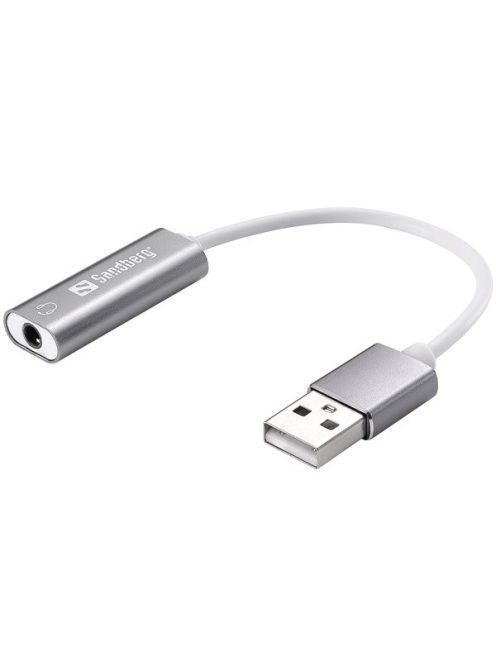 SANDBERG Hangkártya, Headset USB converter