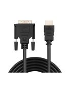 SANDBERG Kijelző konverter, Monitor Cable DVI-HDMI 2 m