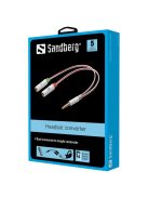 SANDBERG Audio adapter, Headset converter Dual->Single