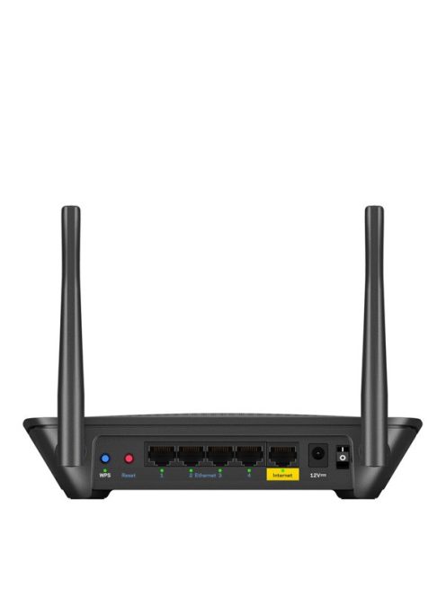 Linksys Router, Dual Band, AC1200 (N300+AC867), 1xWAN(1000mbps), 4xLAN(1000Mbps), 1xUSB, EA6350 V4