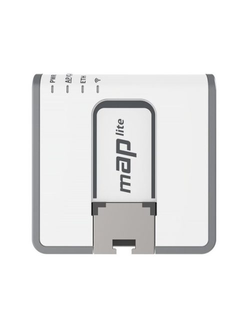 MIKROTIK Wireless Router RouterBOARD 2,4Hz, 1x100Mbps, 300Mbps, Falra rögzíthető - RBMAPL-2ND
