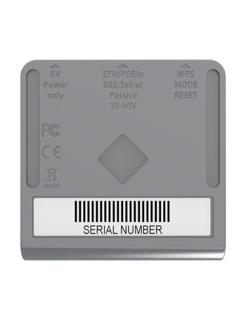 MIKROTIK Wireless Router RouterBOARD 2,4Hz, 1x100Mbps, 300Mbps, Falra rögzíthető - RBMAPL-2ND