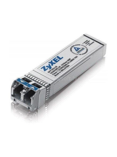 ZYXEL Switch SFP+ Modul 10GBase-LR + LC adóvevő, SFP10G-LR-ZZ0101F