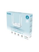 D-LINK Wireless Router Dual Band AX1500 1xWAN(1000Mbps) + 4xLAN(1000Mbps), R15/E