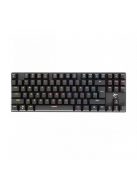 WHITE SHARK COMMANDOS mechanikus (red switch) gamer billentyűzet (angol), fekete
