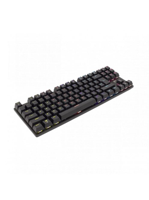 WHITE SHARK COMMANDOS mechanikus (red switch) gamer billentyűzet (angol), fekete