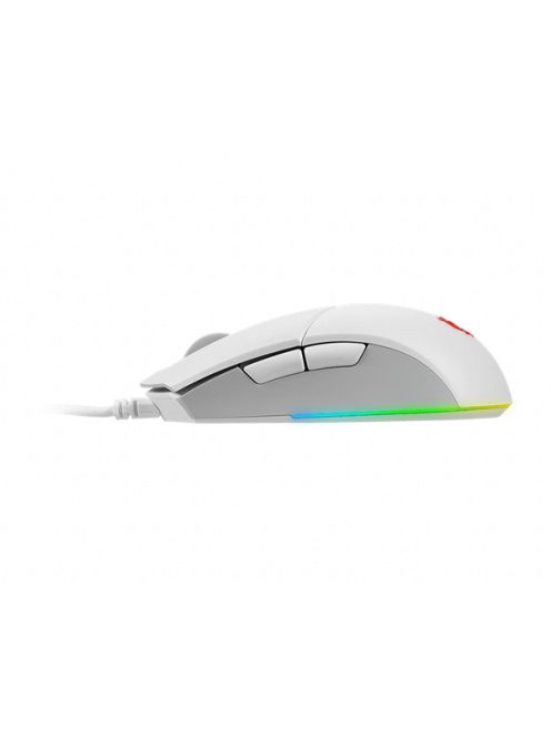MSI ACCY Clutch GM11 symmetrical design Optical GAMING Wired Mouse, White