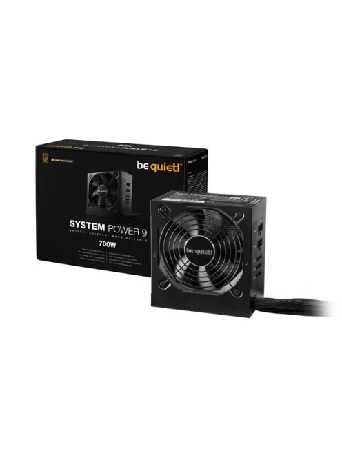 BE QUIET! Tápegység System Power 9 700W, 12cm, 80+ Bronze Félmoduláris, Aktív PFC