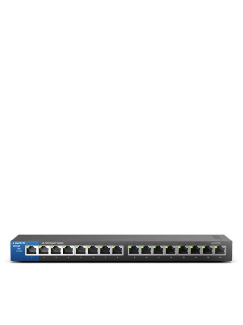 LINKSYS Switch LGS116, 16x1000Mbps (16-Port Business Desktop Gigabit  Switch)