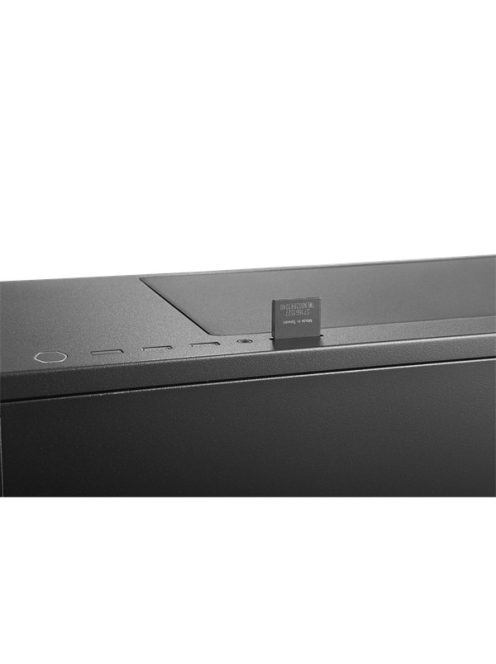 COOLER MASTER Ház Midi ATX MB Silencio S600 Tápegység nélkül, Edzett üveg, szürke
