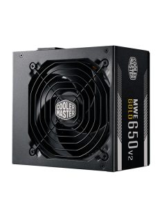   COOLER MASTER Tápegység MWE 650W, 12cm, 80+ Gold V2, Aktív PFC