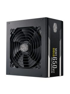   COOLER MASTER Tápegység Moduláris, MWE 650W, 12cm, 80+ Gold V2, Aktív PFC