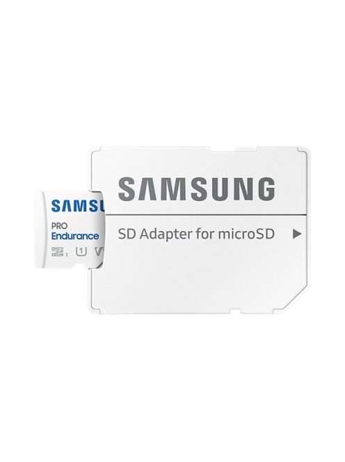 SAMSUNG Memóriakártya, PRO Endurance microSD kártya 32GB, CLASS 10, UHS-I (SDR104), + SD Adapter, R100/W30