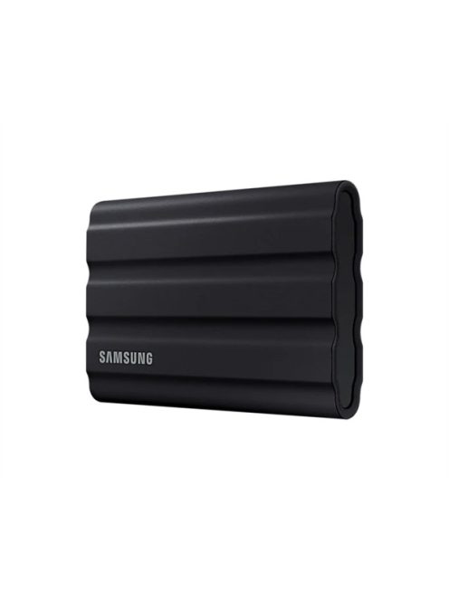 SAMSUNG Hordozható SSD T7 Shield, USB 3.2 Gen.2 (10Gbps), 1TB, Fekete