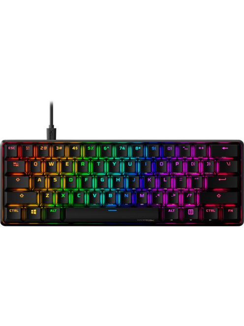 HP HYPERX Vezetékes Billentyűzet Alloy Origins 60 RGB Aqua  - Mechanical Gaming Keyboard US
