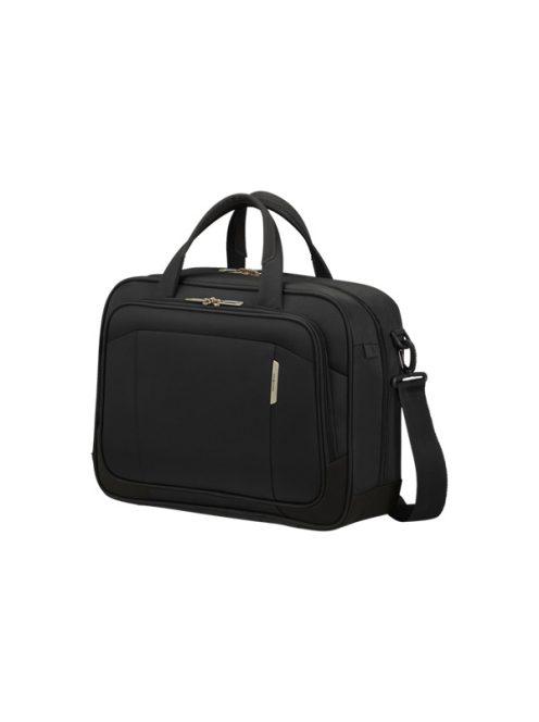 SAMSONITE Notebook táska 143334-7416, LAPTOP SHOULDER BAG (OZONE BLACK) -RESPARK