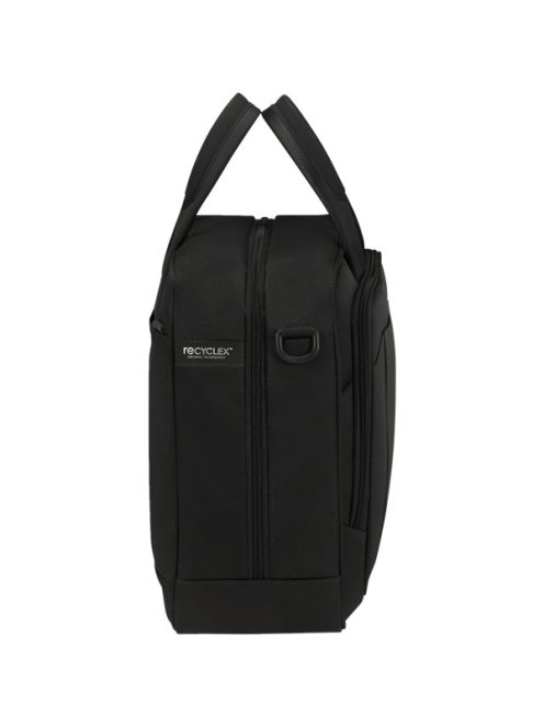 SAMSONITE Notebook táska 143334-7416, LAPTOP SHOULDER BAG (OZONE BLACK) -RESPARK