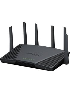   SYNOLOGY Wireless Router 1x1000Mbps + 1x2500Mbps DualWAN, 3x1000Mbps + 1x2500Mbps, 4x4 MIMO, WiFi6,  - RT6600ax