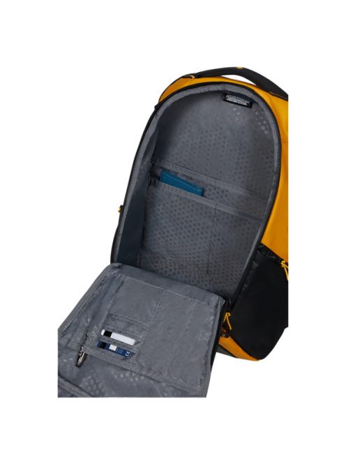 SAMSONITE Notebook hátizsák 140874-1924, URBAN LAPTOP BACKPACK M USB 15.6" (YELLOW) -ECODIVER