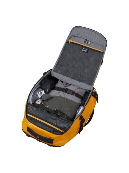 SAMSONITE Notebook hátizsák 142896-1924, TRAVEL BACKPACK S 38L 17.3" (YELLOW) -ECODIVER