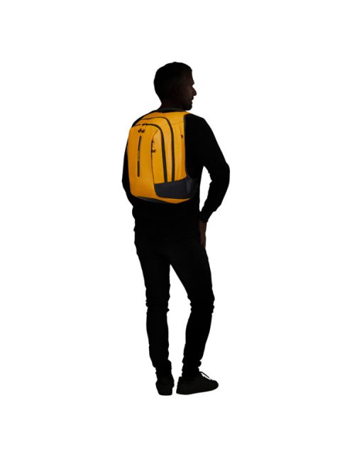 SAMSONITE Notebook hátizsák 140872-1924, LAPTOP BACKPACK L 17.3" (YELLOW) -ECODIVER