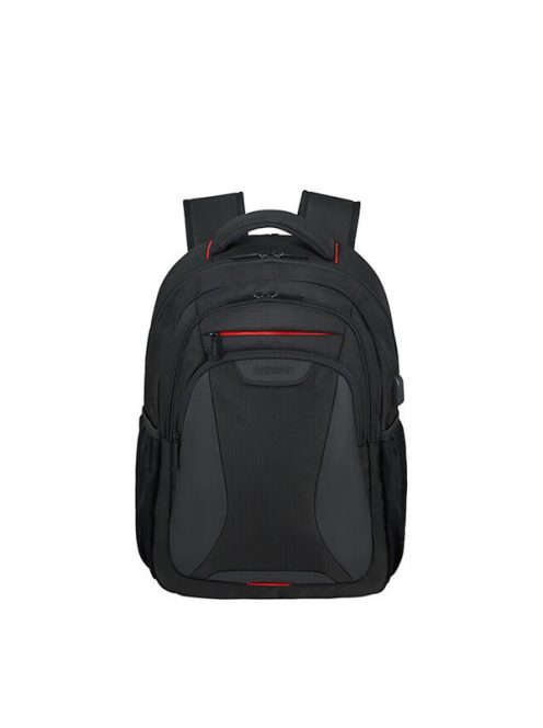 AMERICAN TOURISTER 142923-1027, Laptop hátizsák 15.6" (Mély fekete) -AT WORK