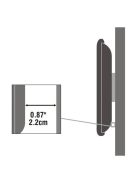 SBOX PLB-114B fali konzol, fix, 40"-70", 600x400, max 60 kg