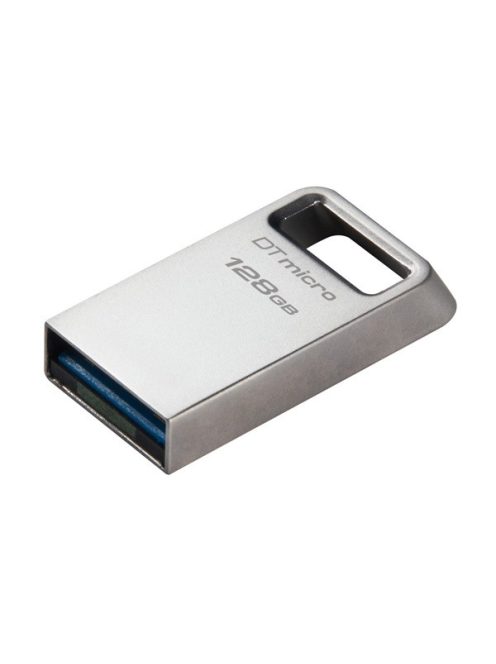 KINGSTON Pendrive 128GB, DT Micro 200MB/s fém USB 3.2 Gen 1