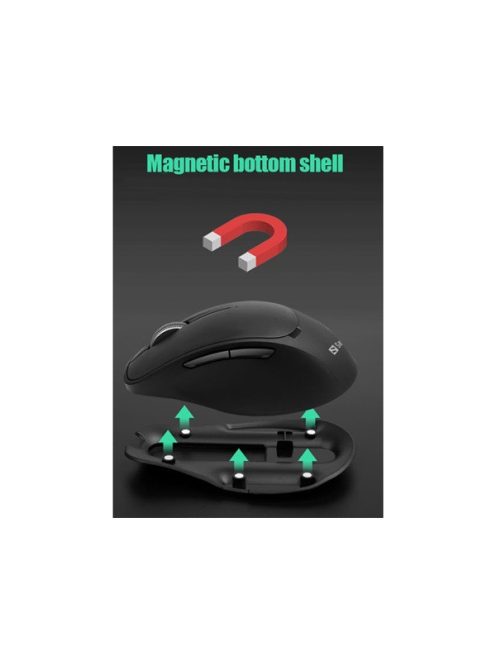 SANDBERG Egér, Wireless Mouse Pro Recharge