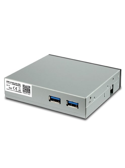 AXAGON CRI-S3 USB 3.0 SD/microSD/MS/CF/XD belső kártyaolvasó