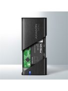 AXAGON EEM2-SBC SuperSpeed+ USB-C - M. 2 SATA SSD külső ház
