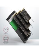 AXAGON EEM2-SBC SuperSpeed+ USB-C - M. 2 SATA SSD külső ház