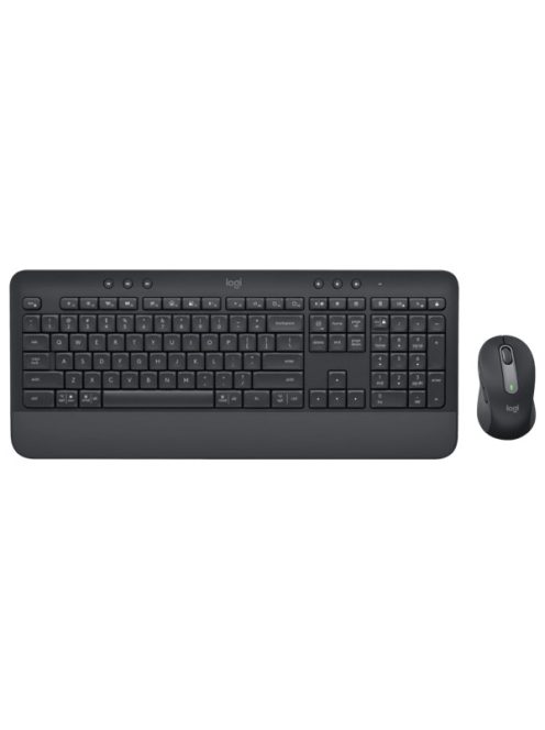 LOGITECH Billentyűzet + egér - MK650 Vezeték Nélküli Combo Grafitszürke, HUN