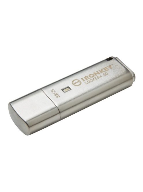 KINGSTON Pendrive 32GB, IronKey Locker+ 50 AES 256