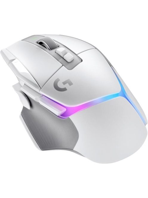 LOGITECH Egér - G502 X Plus Lightsync RGB Vezeték Nélküli Gaming, Fehér