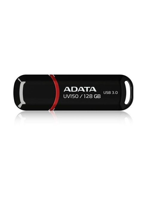 ADATA Pendrive 128GB, UV150 USB 3.1, Fekete