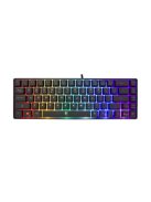 White Shark GK-2201B-US RONIN-B fekete membrán gamer billentyűzet (US)