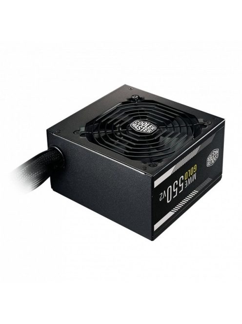 COOLER MASTER Tápegység MWE GOLD 550W, 12cm, 80+ Gold V2, fekete