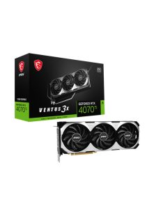   MSI Videokártya PCI-Ex16x nVIDIA RTX 4070 TI VENTUS 3X 12GB OC DDR6X