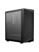 COOLER MASTER Ház Midi ATX CMP 510 ARGB, Tápegység nélkül, Üvegfalú, Fekete