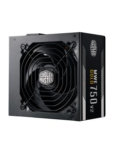 COOLER MASTER Tápegység MWE GOLD 750W, 12cm, 80+ Gold V2