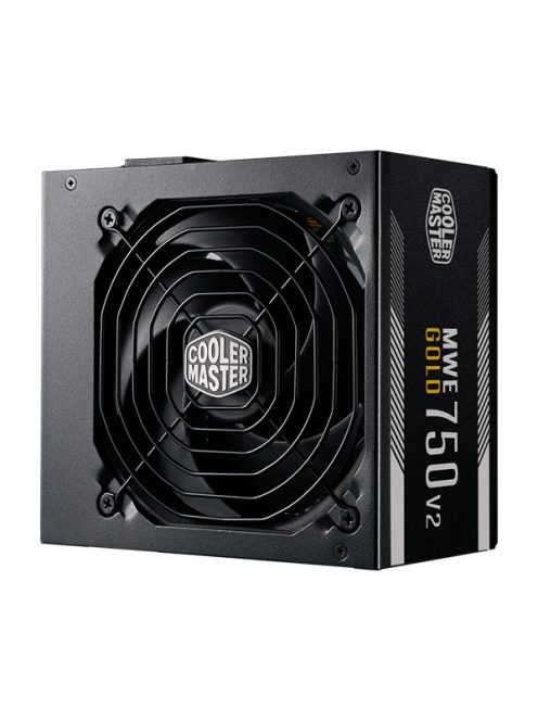 COOLER MASTER Tápegység MWE GOLD 750W, 12cm, 80+ Gold V2