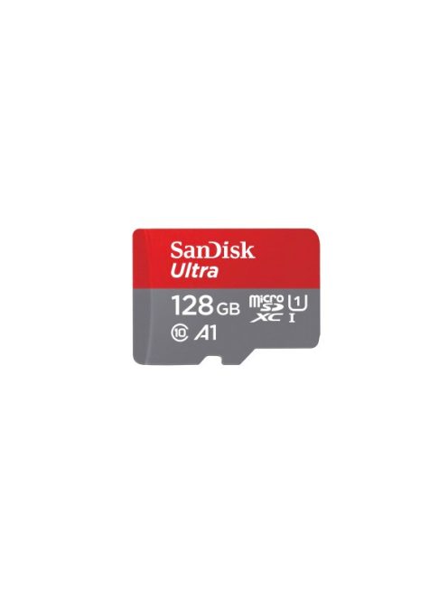 SANDISK 215422, MICROSD ULTRA ANDROID KÁRTYA 128GB, 140MB/s, A1, Class 10, UHS-I