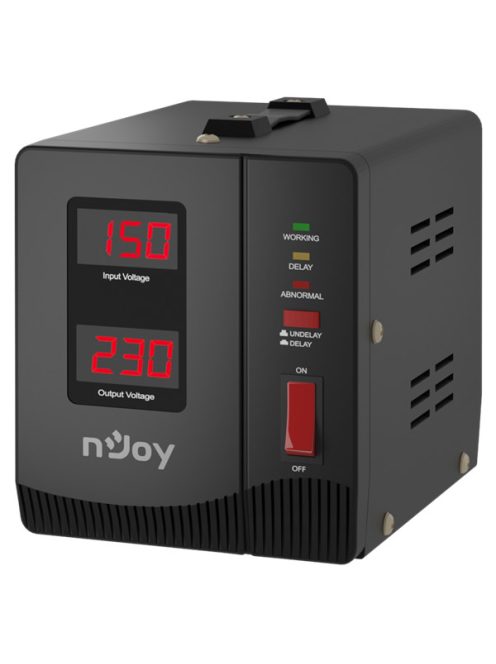 NJOY AVR (Feszültségszabályozó) Alvis 1000, Digital display, 150-270 VAC