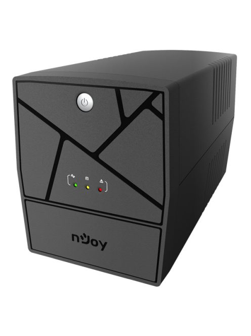 NJOY Szünetmentes 1000VA - Keen 1000 USB (4 Schuko, line-interaktív,fekete)